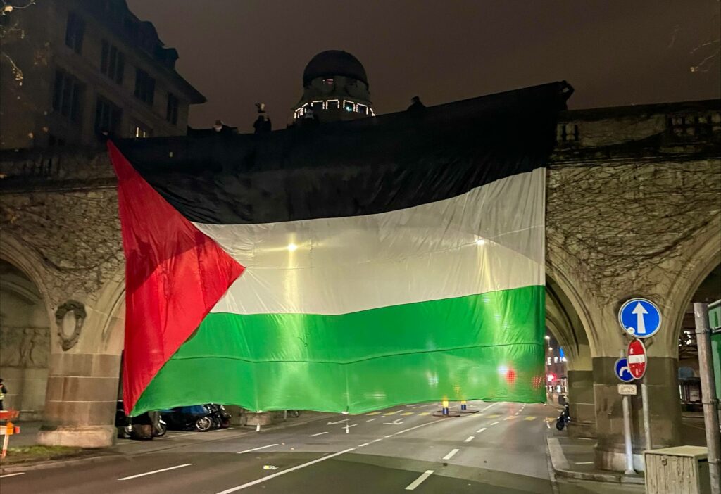 Action de la BFS lors de la manifestation