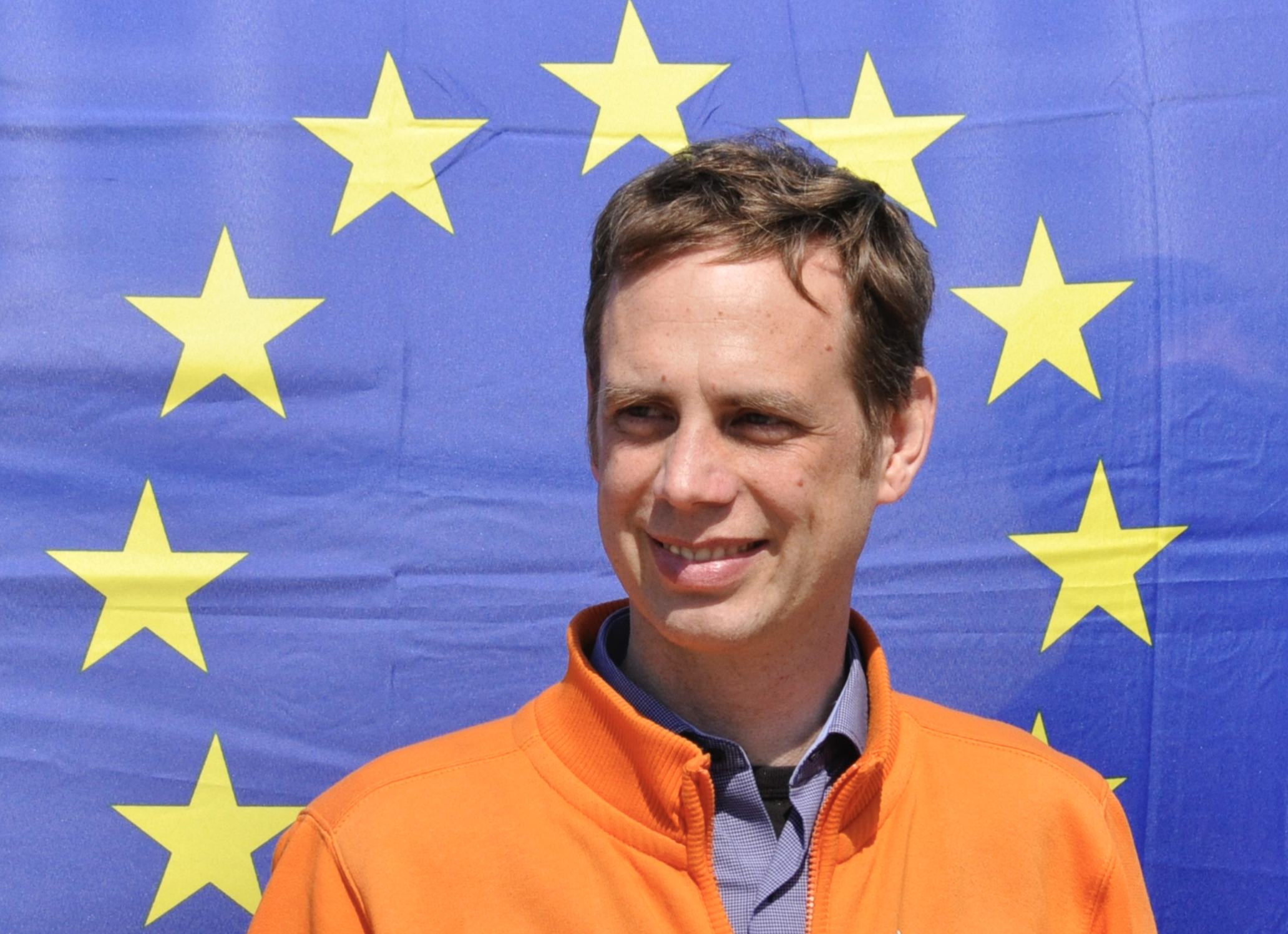 Patrick Breyer, militant allemand des droits numériques, avocat, homme politique du Parti pirate allemand, membre du Parlement européen depuis 2019. Photo : Wikimedia