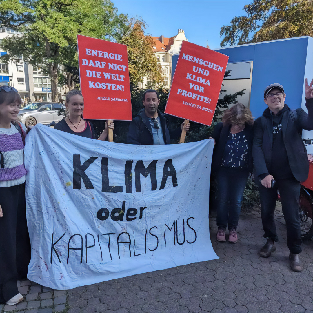 L’énergie ne doit pas nous coûter le monde. Les êtres humains et le climat avant les profits