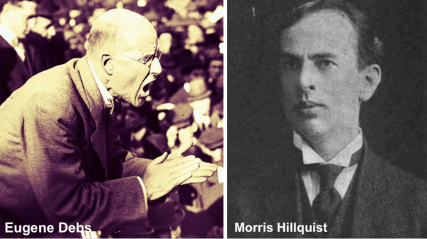 Eugene Debs et Morris Hillquist