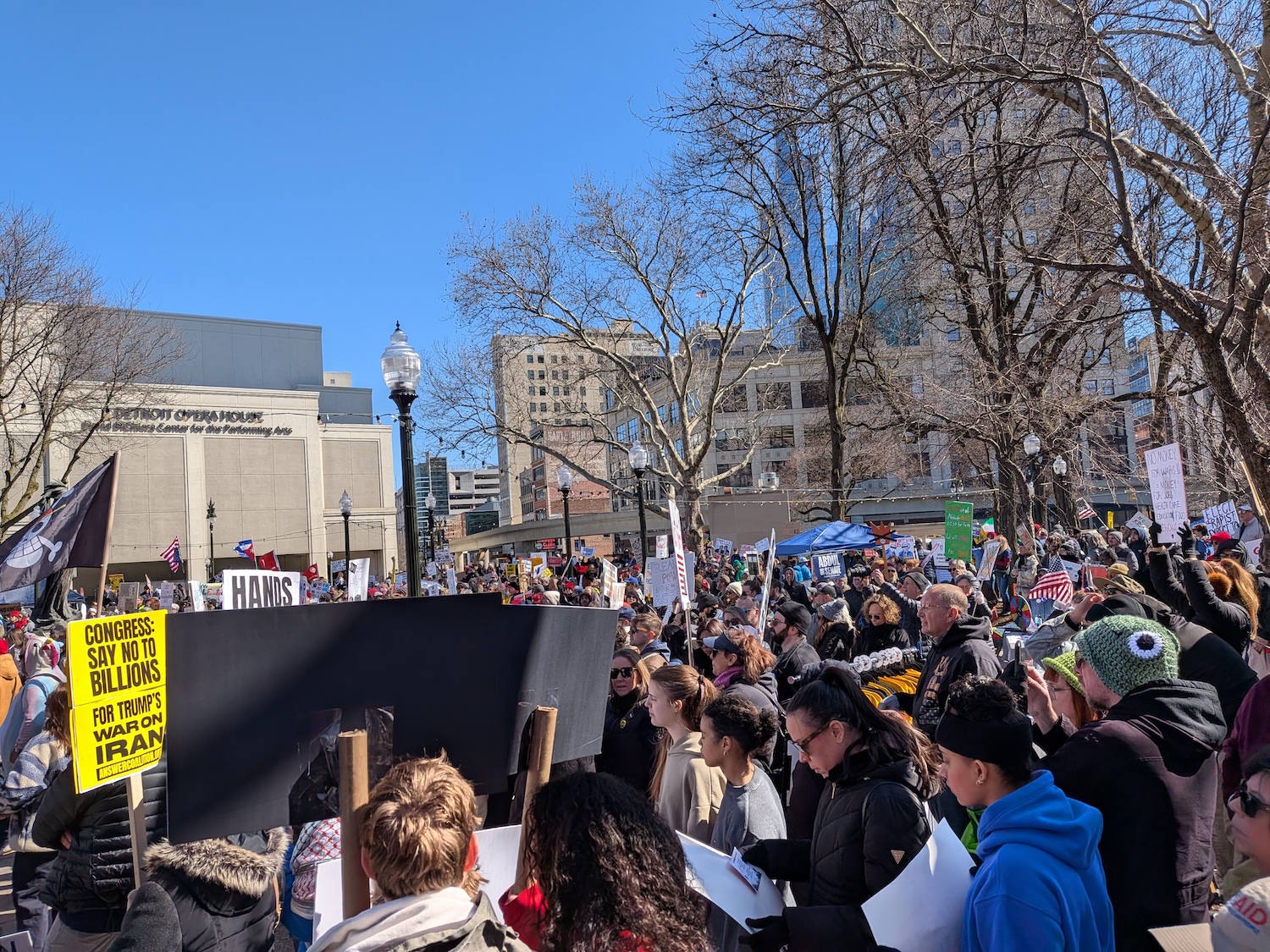 Centre-ville de Detroit.