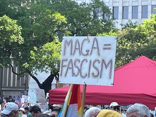 Rassemblement à Houston.