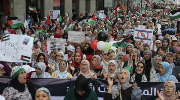 Maroc: manifestation devant le consulat d France contre le soutien de Paris à Israël