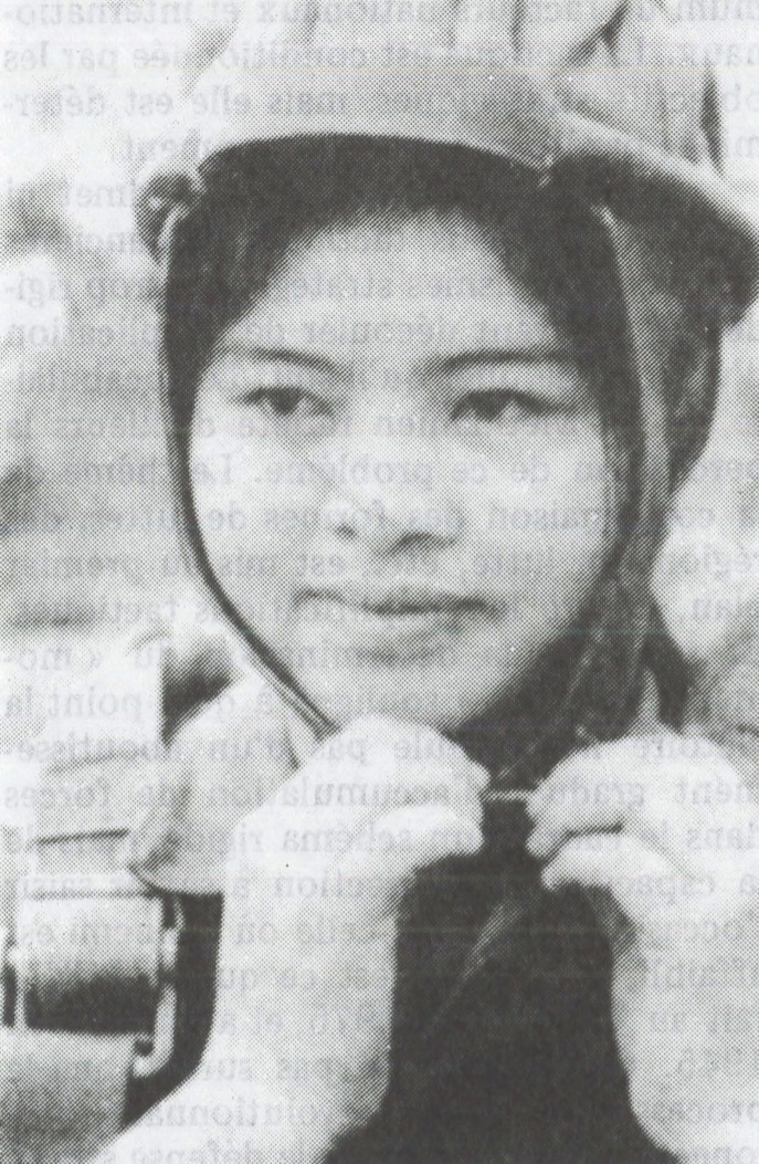 [Photo : Une jeune recrue vietnamienne aujourd’hui. (DR)]