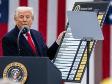 Trump em coletiva de imprensa