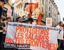 Cortège du 1er Mai 2026, Lausanne.