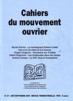 Cahiers du mouvement ouvrier